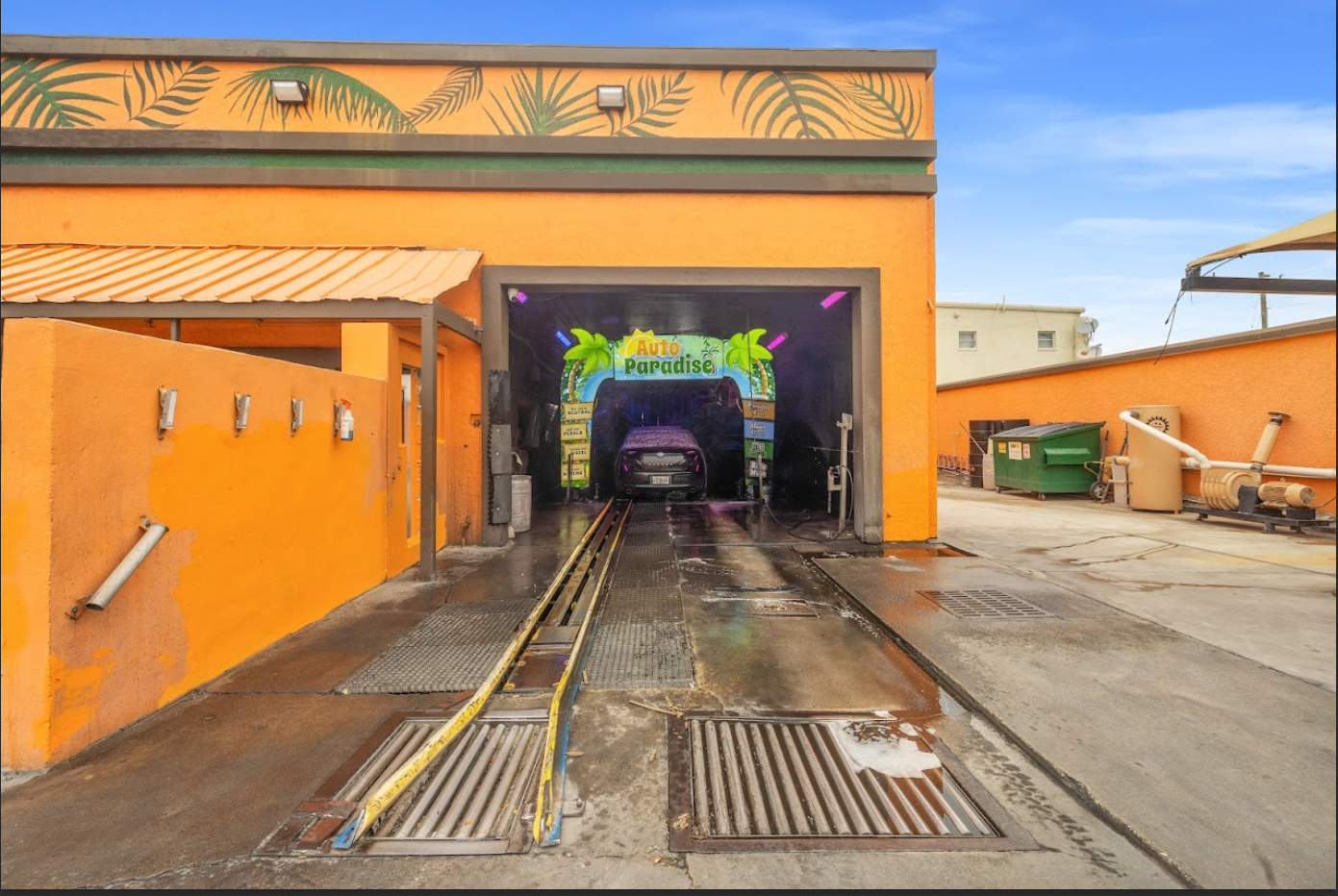 An image of a(n) Flex car wash.